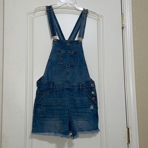 Denim overalls!